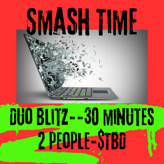 SmashTime Duo Blitz-2 People-30 Minutes